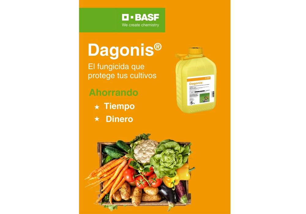 Dagonis®, el fungicida más versátil de BASF para cultivos hortícolas