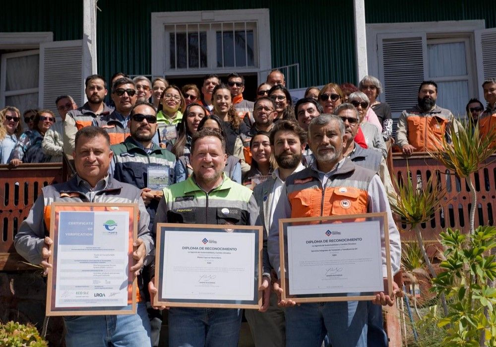 SQM obtiene la certificación EcoPorts para sus operaciones portuarias en Tocopilla