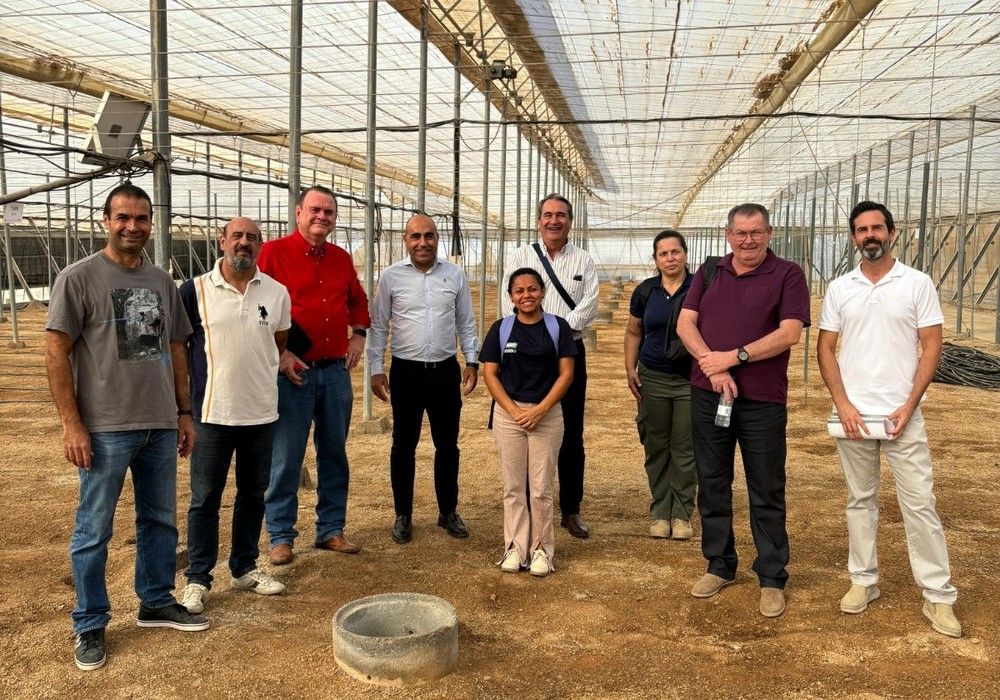 Técnicos agrícolas procedentes de Brasil visitan Almería para conocer su modelo productivo