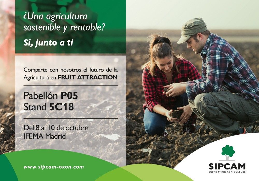 La multinacional SIPCAM OXON llega a la feria Fruit Attraction