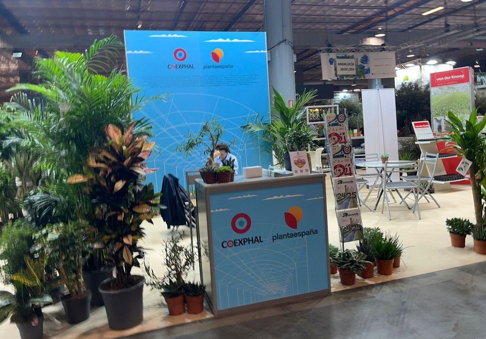 Plantaespaña destaca en Iberflora por la innovación y diversificación en su producción
