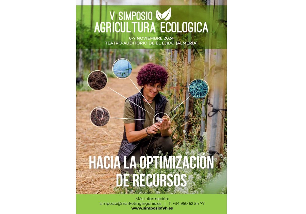 Vellsam coorganiza el V Simposio de Agricultura Ecológica los días 6 y 7 de noviembre en El Ejido