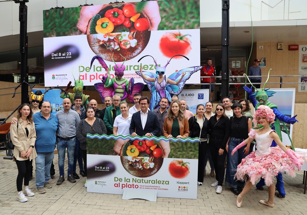 El Ejido presume de su calidad hortofrutícola con la campaña ‘Viaje Gastronómico, de la Naturaleza al Plato’