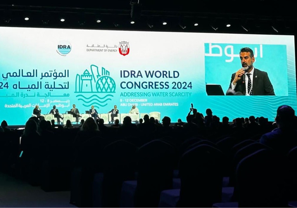 Andalucía exporta su modelo de gestión hídrica en un congreso mundial sobre agua en Abu Dabi