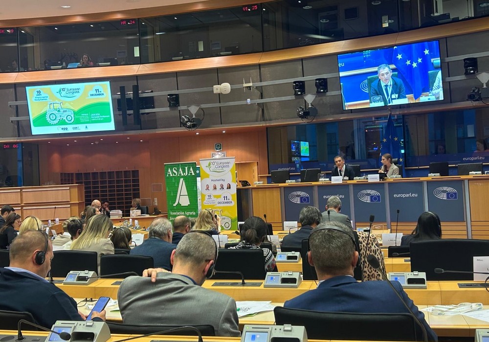 La Junta participa activamente en el X Congreso de Jóvenes Agricultores que se celebra en Bruselas