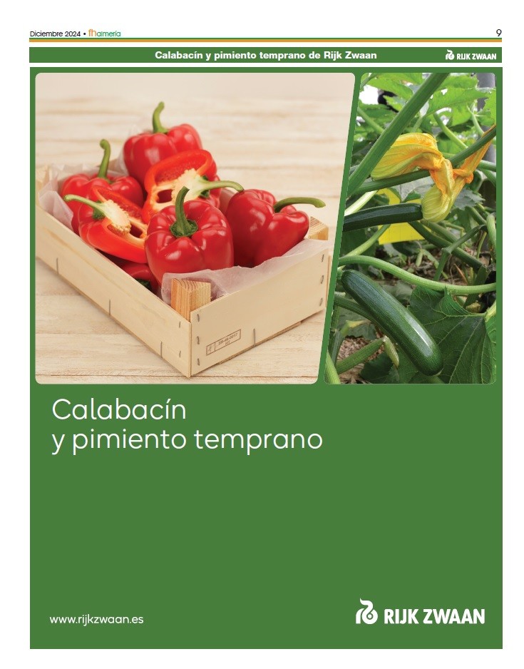 Calabacín y pimiento temprano de Rijk Zwaan