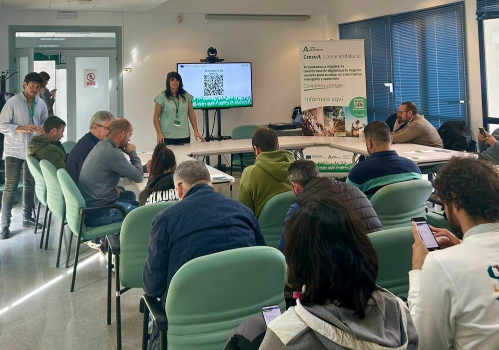 El programa CreceA impulsó en 2024 la digitalización y sostenibilidad de más de 2.000 explotaciones agrarias de Andalucía
