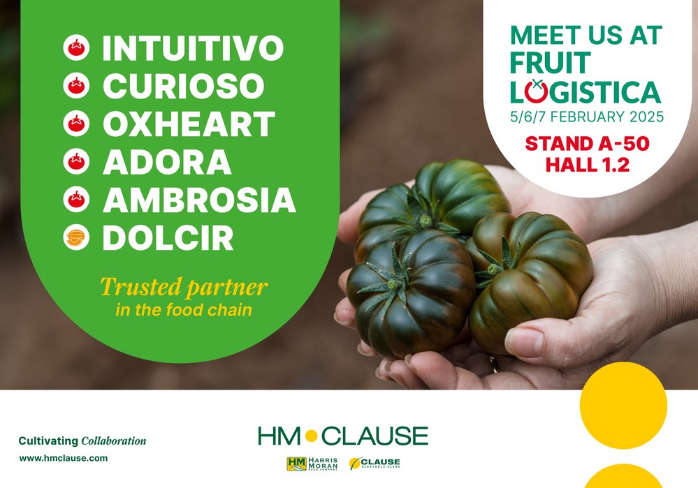 HM.CLAUSE confirma su participación en Fruit Logistica donde presentará novedades en tomate