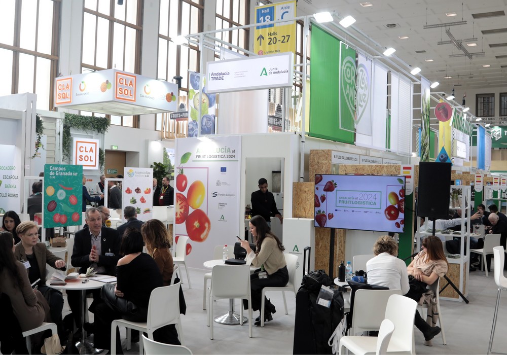 Andalucía TRADE organiza el pabellón andaluz en Fruit Logistica, la principal feria mundial del sector hortofrutícola