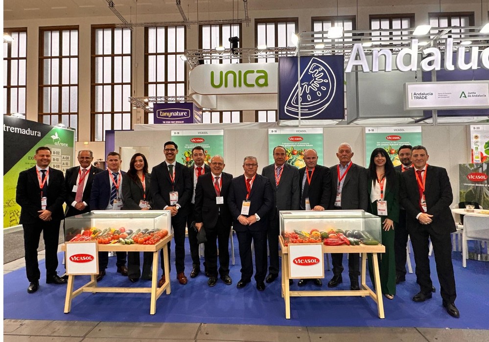  Antonio Bonilla acompaña a las empresas en Fruit Logistica como embajador del sello de calidad que es Vícar