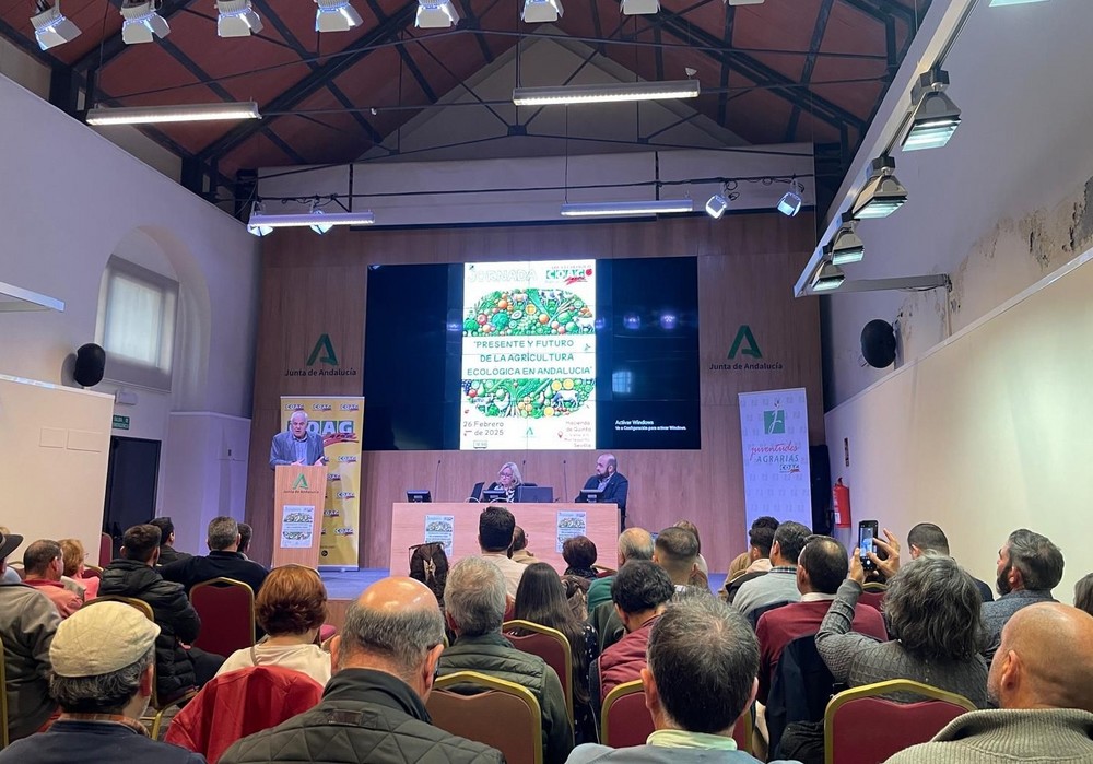 Andalucía lidera la agricultura ecológica en España con 1,5 millones de hectáreas y supera los objetivos europeos para 2030