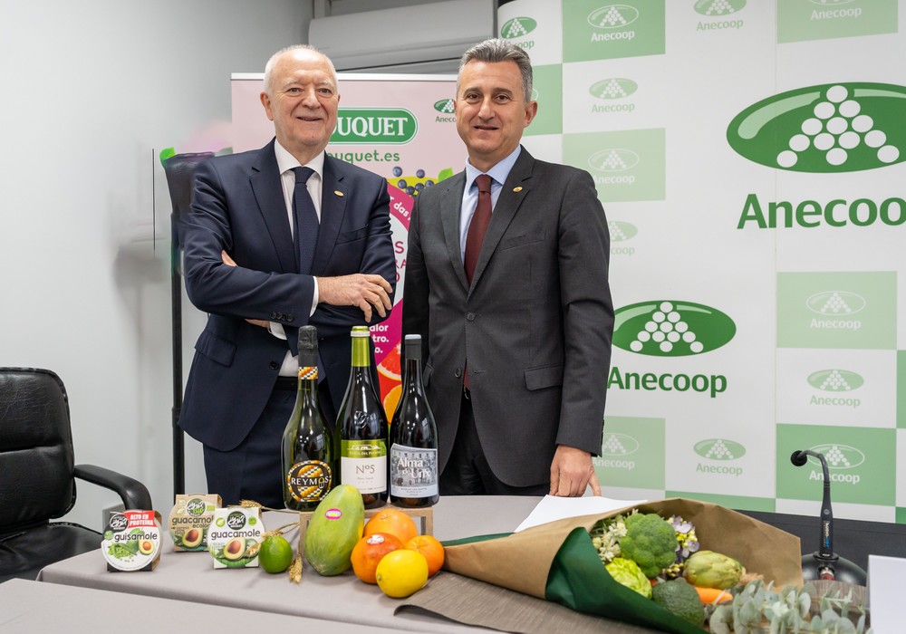 Anecoop incrementa su facturación un 11,6%, con una cifra récord de 945 millones de euros