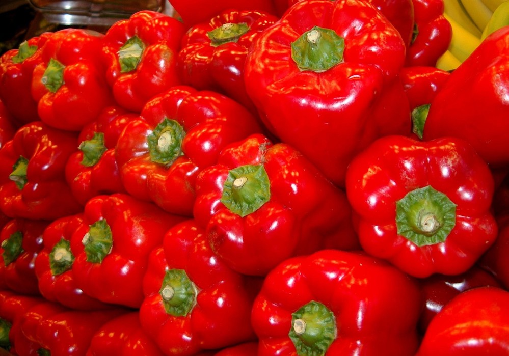 El pimiento fue la hortaliza más enviada al exterior en enero, creciendo un 10,5% en volumen